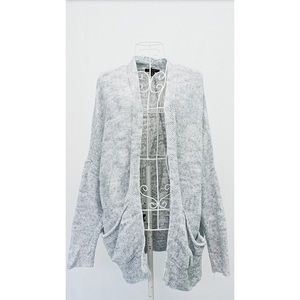 Light Gray American Eagle Chunky Cardigan